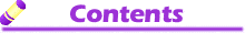 Contents